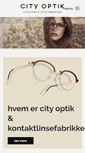 Mobile Screenshot of cityoptik.dk