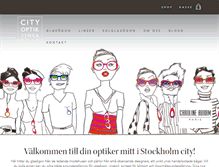 Tablet Screenshot of cityoptik.se